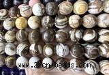 CLS633 15 inches 16mm round Australian zebra jasper beads