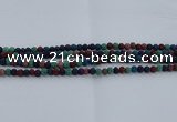 CLV520 15.5 inches 4mm round mixed lava beads wholesale