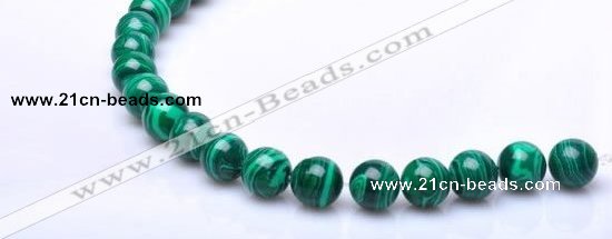 CMA20 15.5 inches 10mm round imitate malachite beads Wholesale