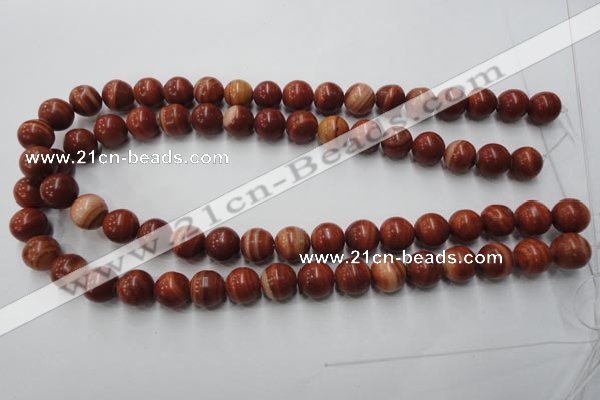 CMA204 15.5 inches 12mm round red malachite beads wholesale