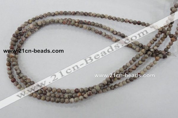 CMB01 15.5 inches 4mm round natural medical stone beads wholesale