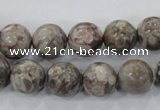 CMB05 15.5 inches 12mm round natural medical stone beads wholesale