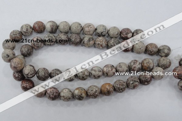 CMB07 15.5 inches 16mm round natural medical stone beads wholesale