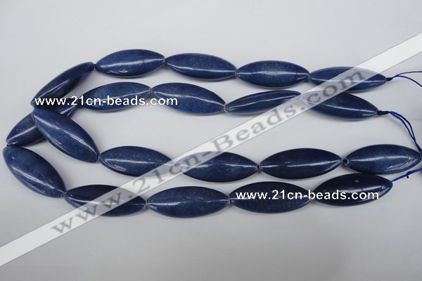 CME11 15.5 inches 15*40mm marquise blue aventurine beads