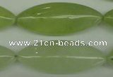 CME14 15.5 inches 15*40mm marquise New jade gemstone beads