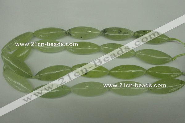 CME14 15.5 inches 15*40mm marquise New jade gemstone beads