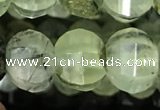 CME206 15.5 inches 7*9mm - 8*10mm pumpkin prehnite beads