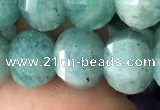 CME211 15.5 inches 7*9mm - 8*10mm pumpkin amazonite beads