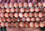 CME303 15.5 inches 8*11mm - 9*12mm pumpkin moonstone beads