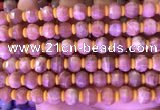 CME313 15.5 inches 8*10mm pumpkin moonstone gemstone beads