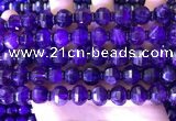 CME322 15.5 inches 9*11mm - 10*12mm pumpkin amethyst beads