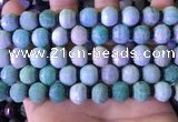 CME325 15.5 inches 9*11mm - 10*12mm pumpkin amazonite beads