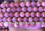 CME326 15.5 inches 9*11mm - 10*12mm pumpkin moonstone beads