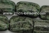 CME40 15.5 inches 20*30mm rectangle emerald gemstone beads