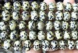 CME409 15 inches 8*12mm pumpkin dalmatian jasper beads wholesale