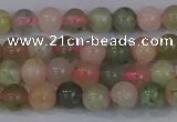 CMG161 15.5 inches 6mm round morganite gemstone beads wholesale