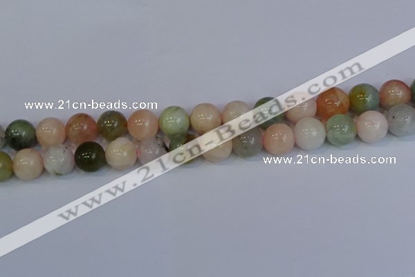 CMG165 15.5 inches 14mm round morganite gemstone beads wholesale