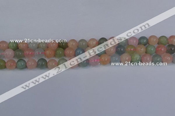 CMG173 15.5 inches 10mm round morganite gemstone beads wholesale