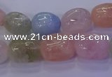 CMG228 15.5 inches 12*16mm - 13*18mm nuggets morganite beads