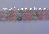 CMG238 15.5 inches 10*14mm oval morganite beads wholesale