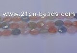 CMG266 15.5 inches 10*14mm faceted oval morganite beads