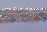 CMG269 15.5 inches 15*20mm faceted oval morganite beads