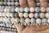 CMG332 15.5 inches 10mm round morganite beads wholesale