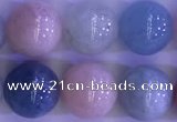 CMG363 15.5 inches 10mm round natural morganite gemstone beads