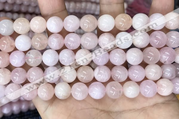 CMG411 15.5 inches 10mm round pink morganite beads wholesale