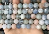 CMG422 15.5 inches 10mm round natural morganite gemstone beads