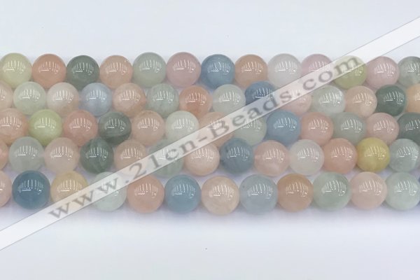 CMG433 15.5 inches 10mm round morganite beads wholesale