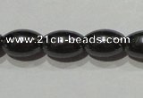 CMH147 15.5 inches 6*9mm rice magnetic hematite beads wholesale