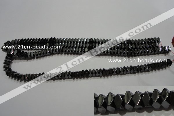 CMH170 15.5 inches 4*7mm magnetic hematite beads wholesale