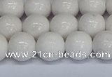 CMJ05 15.5 inches 12mm round Mashan jade beads wholesale