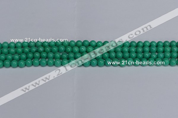 CMJ100 15.5 inches 6mm round Mashan jade beads wholesale