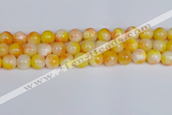 CMJ1053 15.5 inches 12mm round jade beads wholesale