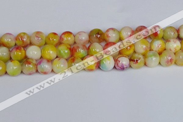 CMJ1063 15.5 inches 12mm round jade beads wholesale