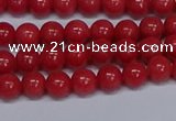 CMJ107 15.5 inches 6mm round Mashan jade beads wholesale