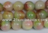 CMJ1076 15.5 inches 8mm round jade beads wholesale