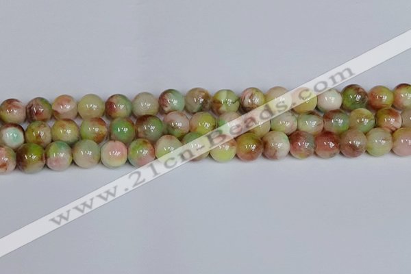 CMJ1077 15.5 inches 10mm round jade beads wholesale