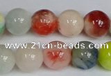 CMJ1086 15.5 inches 8mm round jade beads wholesale