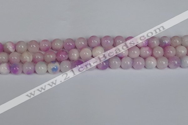 CMJ1091 15.5 inches 8mm round jade beads wholesale