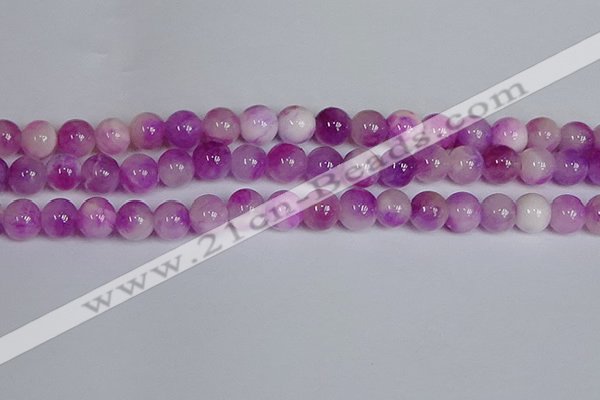 CMJ1096 15.5 inches 8mm round jade beads wholesale