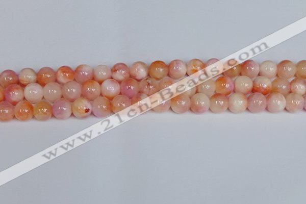 CMJ1126 15.5 inches 8mm round jade beads wholesale