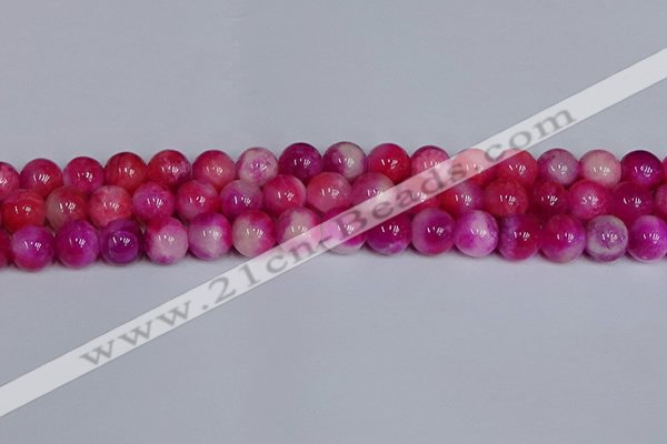 CMJ1151 15.5 inches 8mm round jade beads wholesale