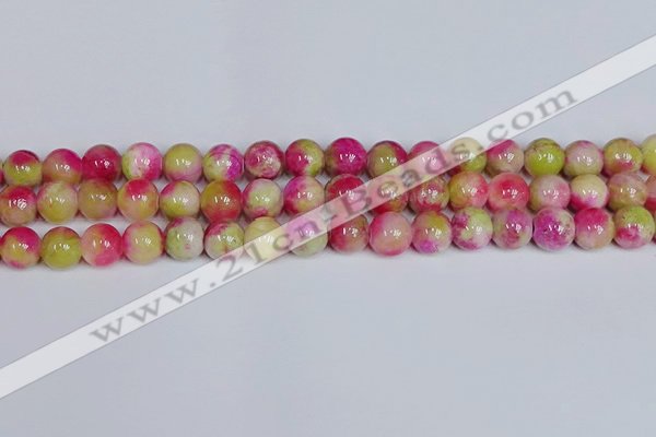 CMJ1161 15.5 inches 8mm round jade beads wholesale