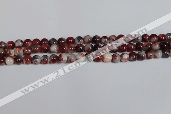 CMJ1181 15.5 inches 8mm round jade beads wholesale