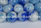 CMJ1196 15.5 inches 8mm round jade beads wholesale