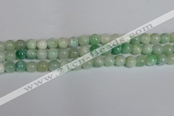 CMJ1201 15.5 inches 8mm round jade beads wholesale