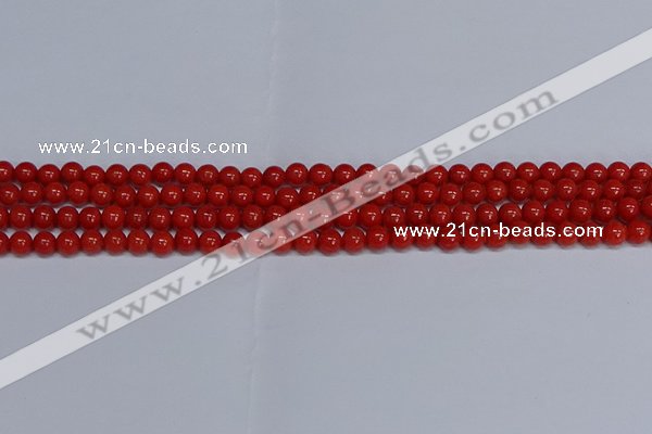 CMJ121 15.5 inches 6mm round Mashan jade beads wholesale